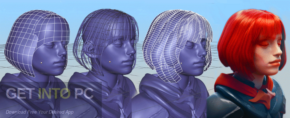 Hair Tool v2.0.14 for Blender 2.8 Direct Link Download-GetintoPC.com