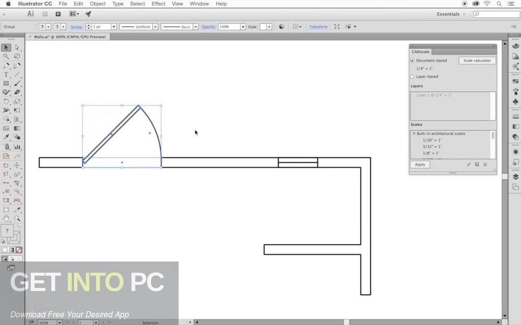 Hot Door CADtools for Adobe_Illustrator for Mac Direct Link Download-GetintoPC.com