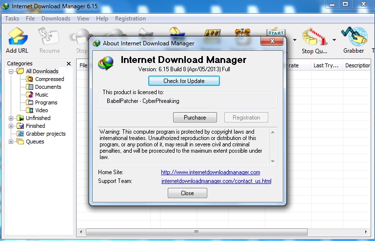 IDM 6.23 Build 17 32 64 Bit Offline Installer Download