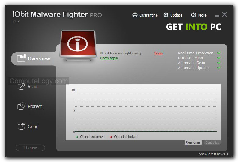 IObit Malware Fighter Pro Features
