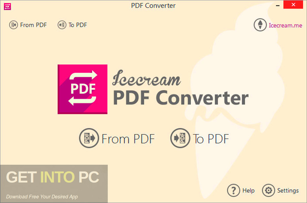 Icecream PDF Converter Pro 2019 Free Download GetintoPC.com