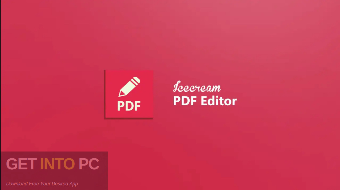 Icecream PDF Editor PRO Free Download GetintoPC.com