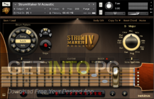 Indiginus - StrumMaker IV Acoustic Guitar KONTAKT Free Download-GetintoPC.com