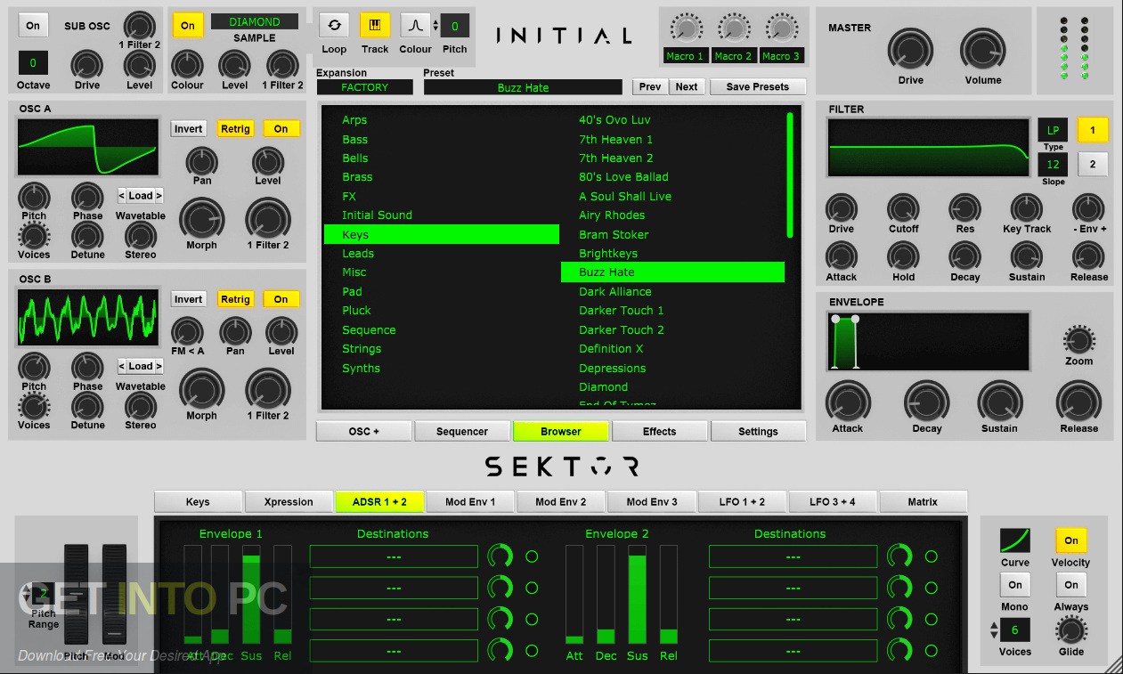 Initial Audio Sektor VST Latest Version Download-GetintoPC.com