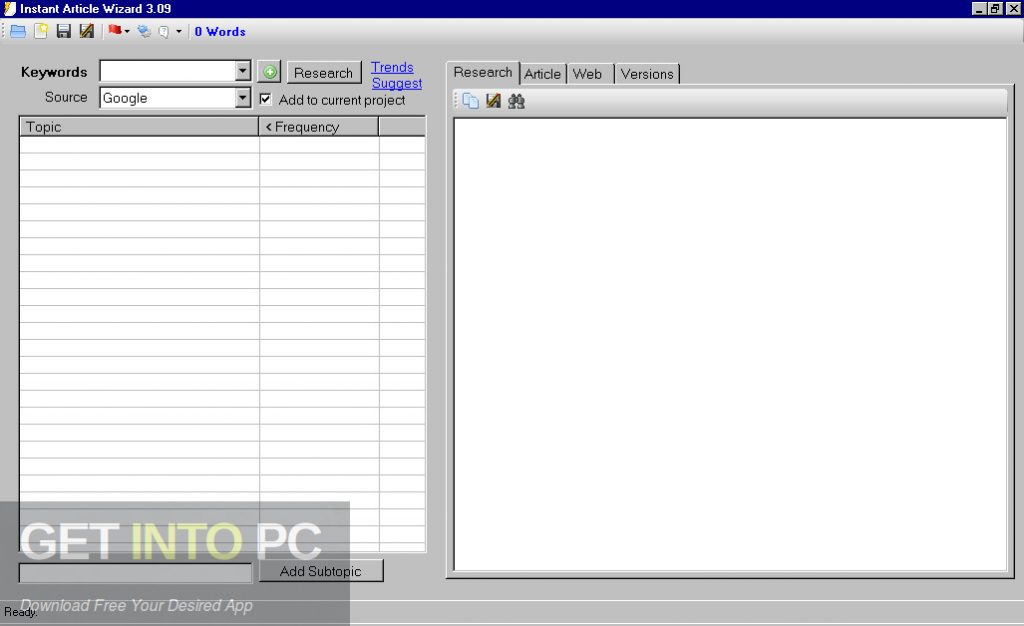 Instant Article Wizard Direct Link Download-GetintoPC.com