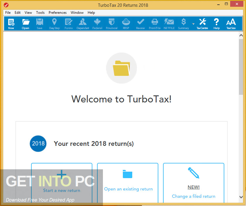 Intuit TurboTax 2019 Canada Edition Free Download 5 Intuit TurboTax 2019 Canada Edition Latest Version Download GetintoPC.com
