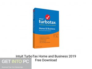 Intuit TurboTax Home And Business 2019 Offline Installer Download-GetintoPC.com