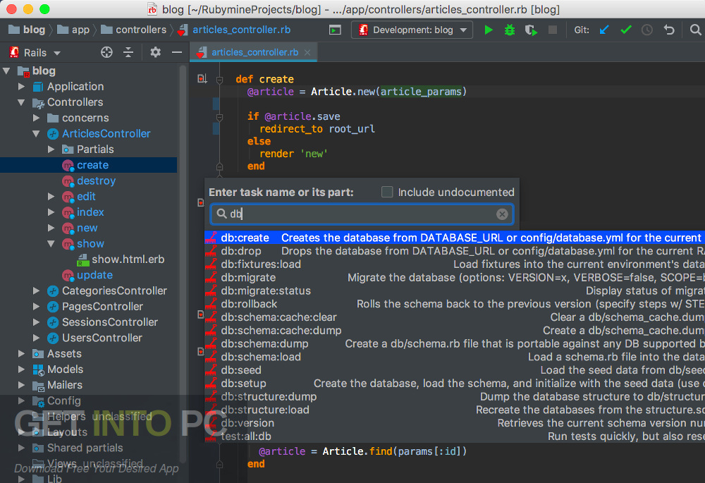 JetBrains RubyMine 2020 Latest Version Download GetintoPC.com