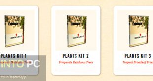 Laubwerk Plants Kit 1 2 3 for Cinema 4D 3dsMax Free Download GetintoPC.com