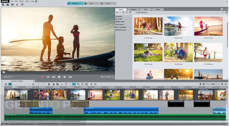 MAGIX Photostory 2017 Deluxe Latest Version Download