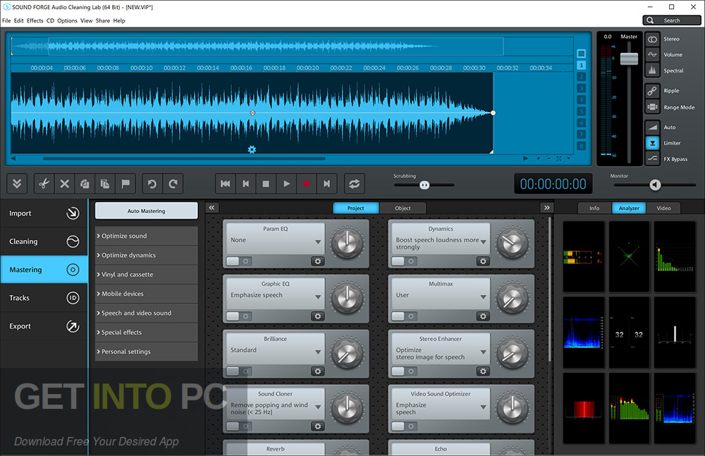 MAGIX SOUND FORGE Audio Cleaning Lab Offline Installer Download GetintoPC.com