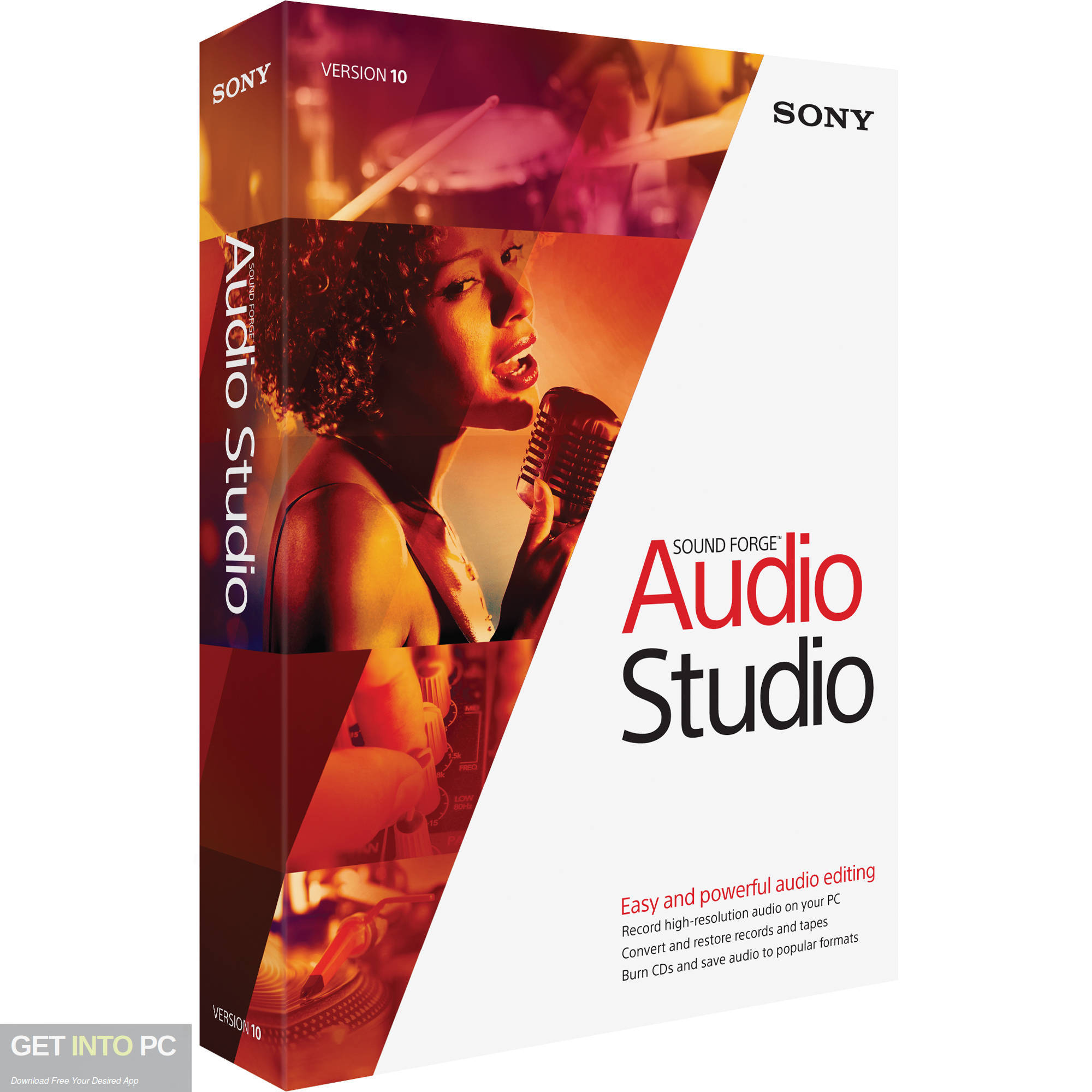 MAGIX SOUND FORGE Audio Studio 2019 Free Download-GetintoPC.com