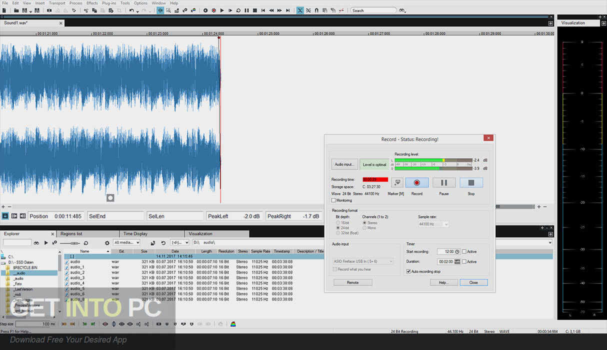 MAGIX SOUND FORGE Audio Studio 2019 Offline Installer Download-GetintoPC.com