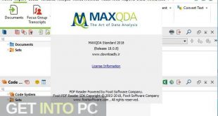 MAXQDA Analytics Pro 2018 GetintoPC.com
