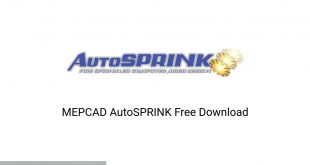 MEPCAD AutoSPRINK Offline Installer Download-GetintoPC.com