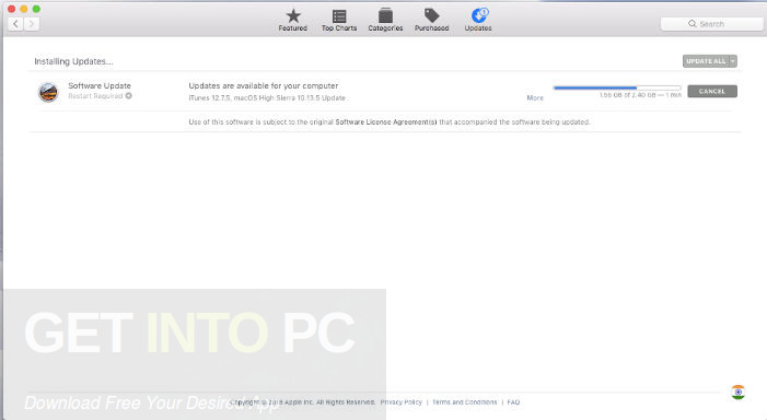 MacOS High Sierra 10.13.5 Offline Installer Download