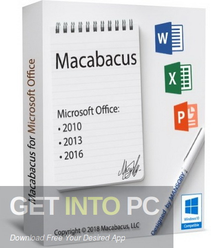 Macabacus for Microsoft Office Free Download-GetintoPC.com