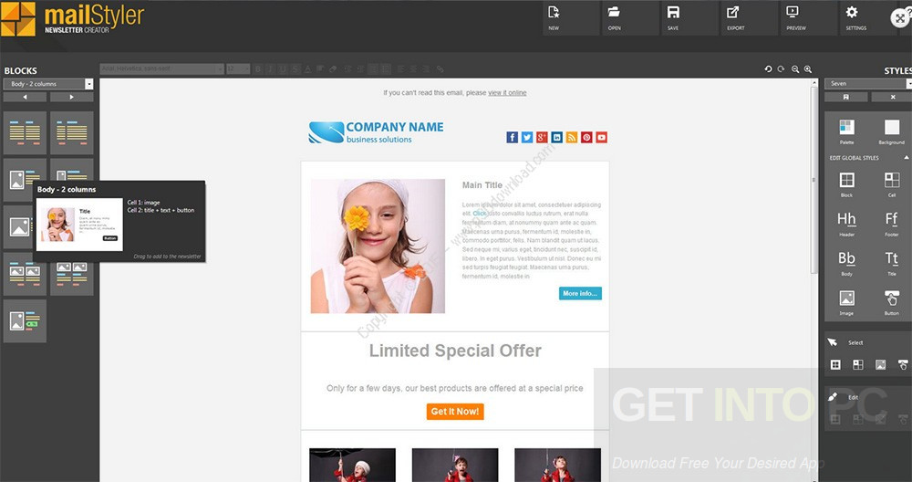 MailStyler Newsletter Creator Pro v2 Offline Installer Download MailStyler Newsletter Creator Pro v2 Offline Installer Download