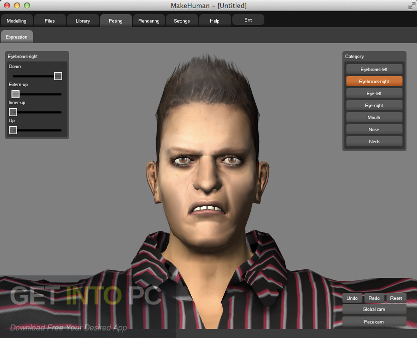 MakeHuman Software Direct Link Download-GetintoPC.com