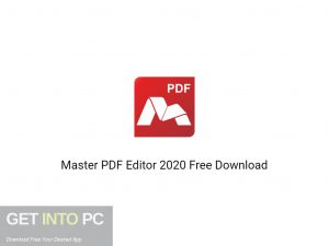 Master PDF Editor 2020 Free Download-GetintoPC.com