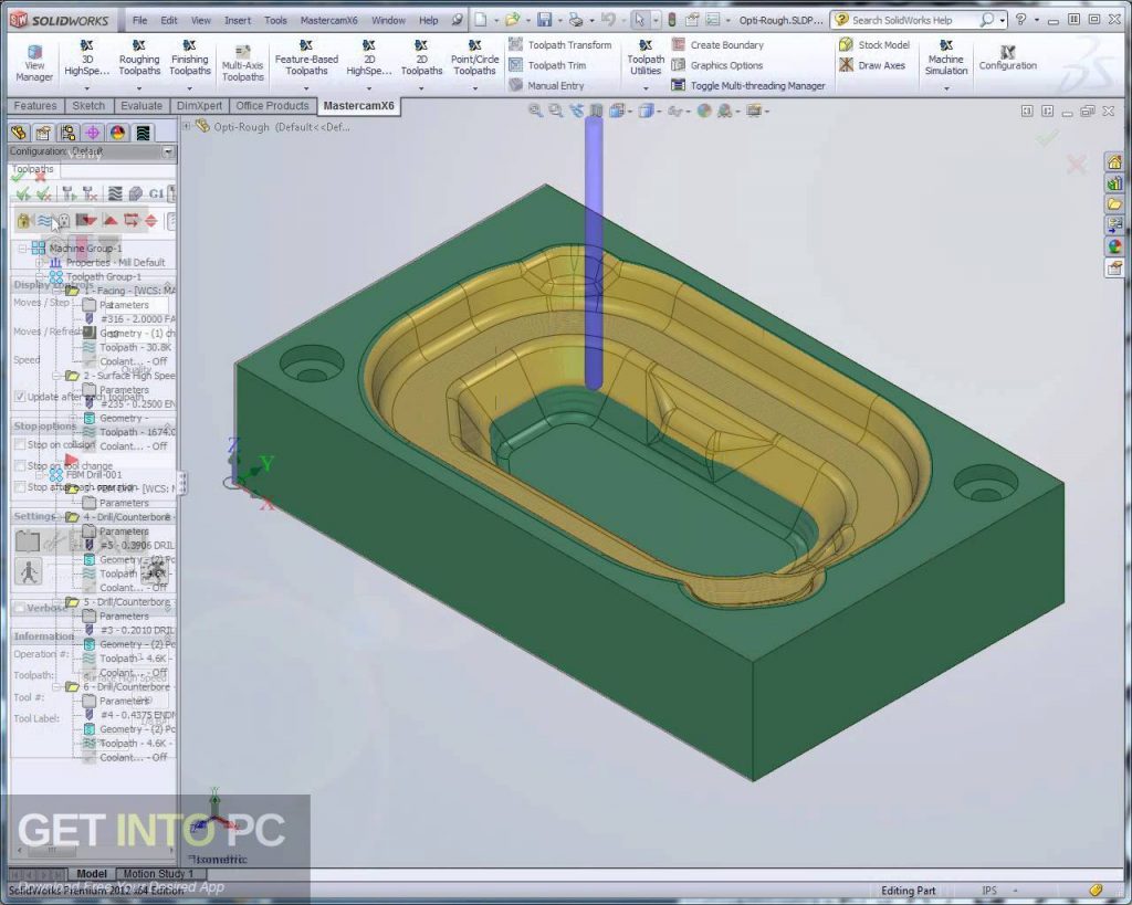 MasterCAM X6 Free Download Get Into PCr [2024] Download Latest