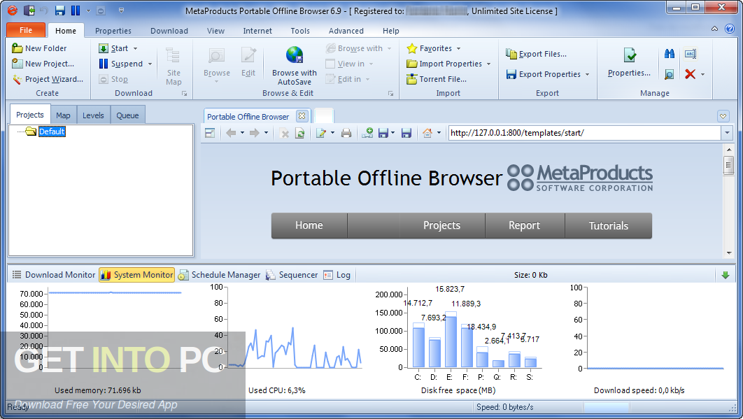 MetaProducts Portable Offline Browser 2020 Offline Installer Download