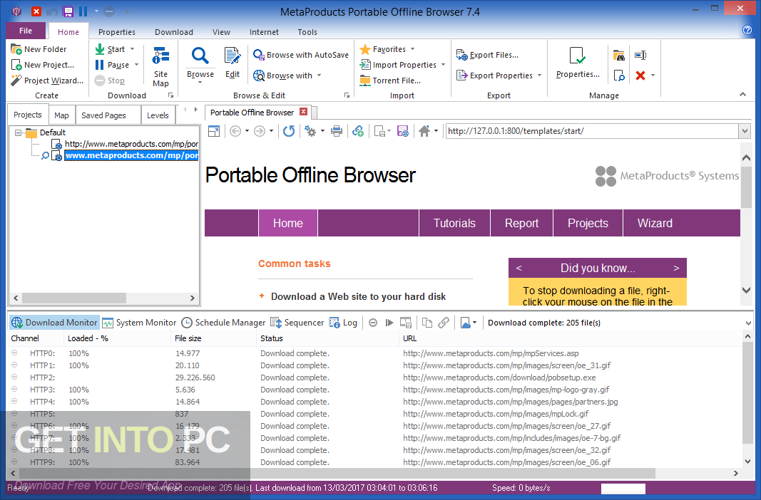 MetaProducts Portable Offline Browser 2020 Direct Link Download MetaProducts Portable Offline Browser 2020 Direct Link Download