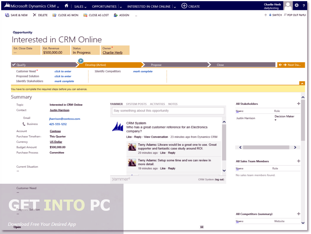 Microsoft Dynamics CRM Server 2013 Offline Installer Download