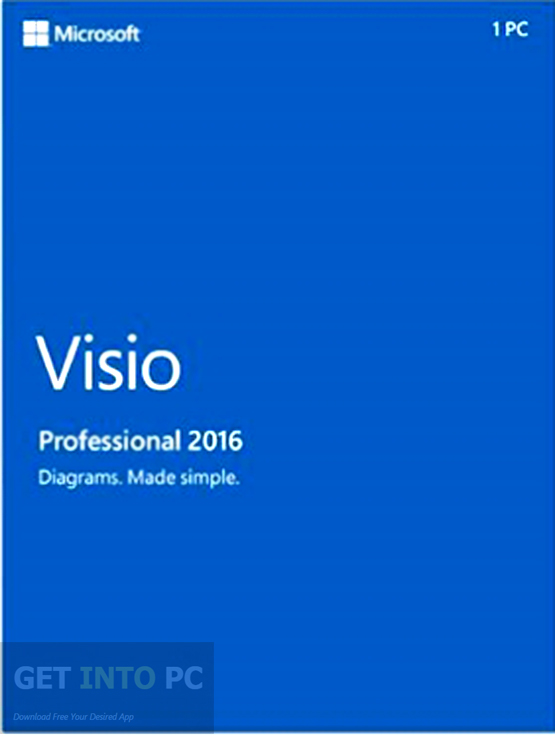 Microsoft Visio Office Pro 2016 RTM 32 64 Bit ISO Download For Free