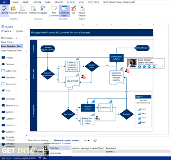 Microsoft Visio Office Pro 2016 RTM 32 64 Bit ISO Latest Version Download