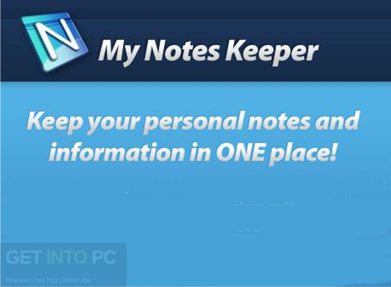 My Notes Keeper Free Download