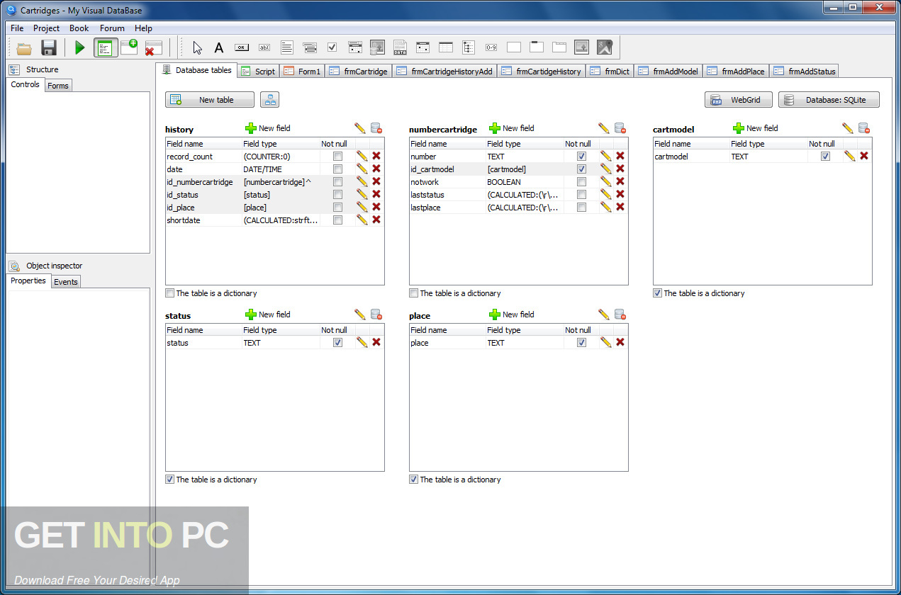 My Visual Database Offline Installer Download-GetintoPC.com