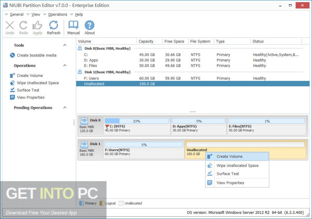 NIUBI Partition Editor Technician Latest Version Download-GetintoPC.com
