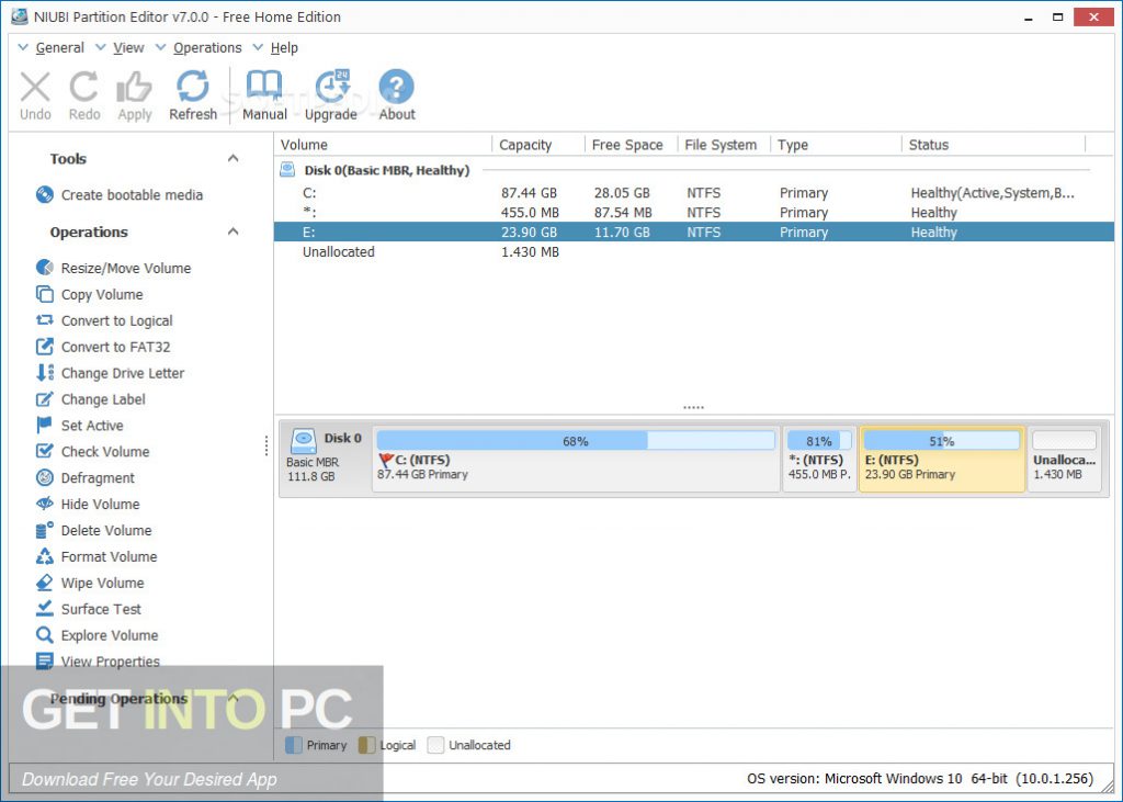 NIUBI Partition Editor Technician Offline Installer Download-GetintoPC.com