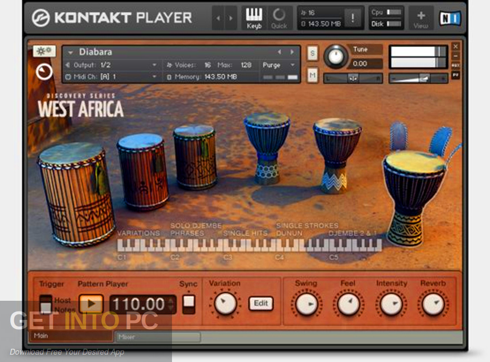 Native Instruments - West Africa (Kontakt) Offline Installer Download-GetintoPC.com