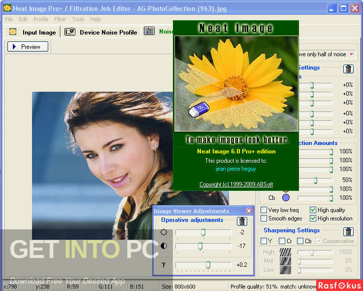 Neat Image Pro Plus 2011 Direct Link Download-GetintoPC.com