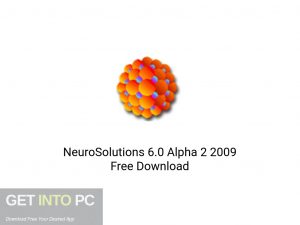 NeuroSolutions 6.0 Alpha 2 2009 Latest Version Download-GetintoPC.com