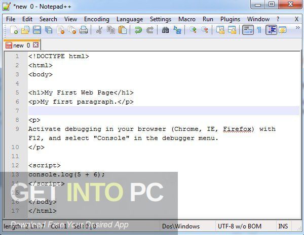 Notepad ++ 2020 Latest Version Download