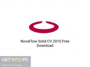 NovaFlow Solid CV 2010 Latest Version Download-GetintoPC.com