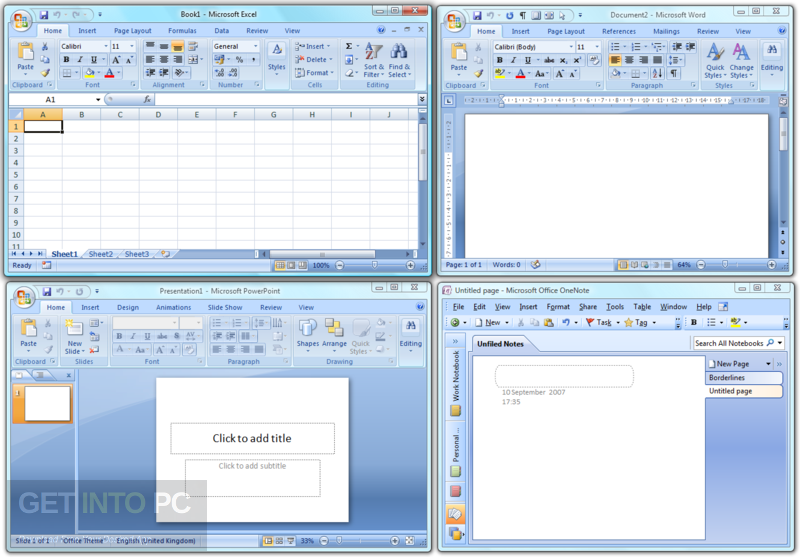 Office 2007 Enterprise with Visio Project SharePoint Direct Link Download