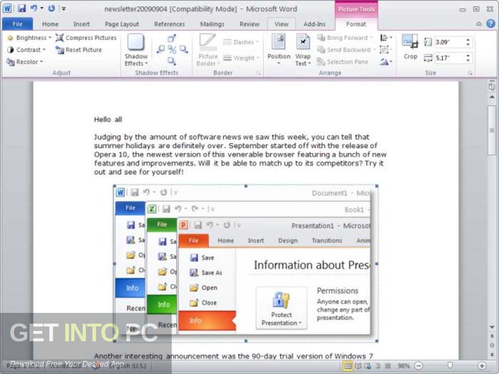 Office 2010 Professional Plus Apr 2019 Offline Installer Download-GetintoPC.com