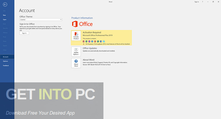 Office 2019 Professional Plus Mar 2019 Direct Link Download-GetintoPC.com