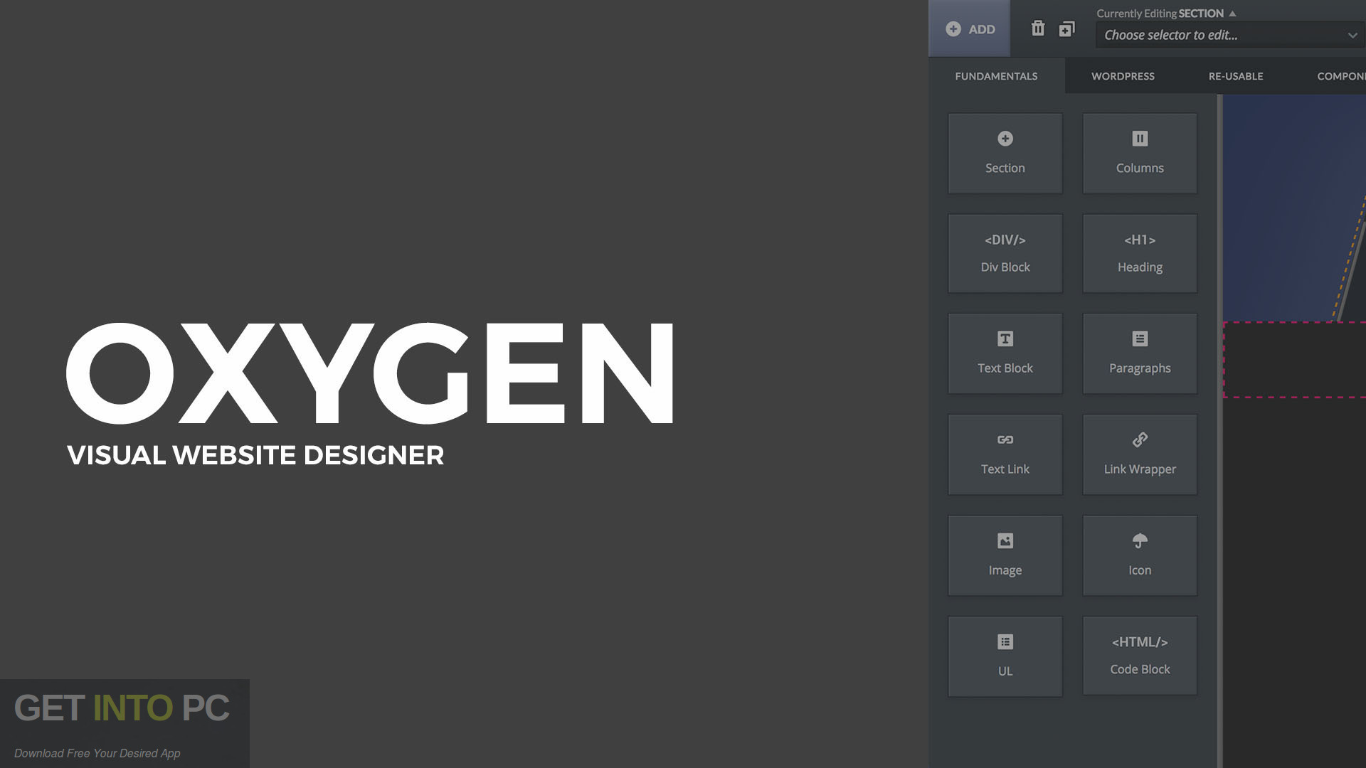 Oxygen WordPress Visual Site Builder Free Download-GetintoPC.com Oxygen WordPress Visual Site Builder Free Download-GetintoPC.com