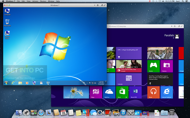 Parallels Desktop 10.2.1 DMG for MacOSX Latest Version Download