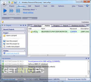 Passcape Wireless Password Recovery Free Download-GetintoPC.com