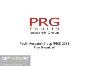 Paulin Research Group (PRG) 2018 Latest Version Download-GetintoPC.com