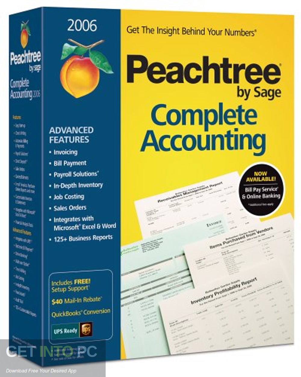Peachtree Premium Accounting 2006 Free Download-GetintoPC.com