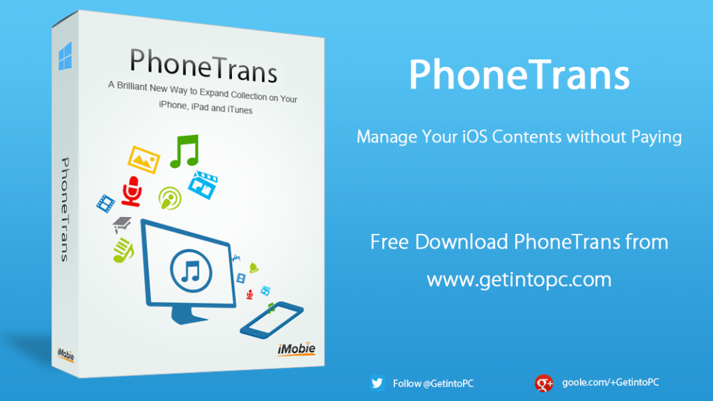 iMobie PhoneTrans Free Download