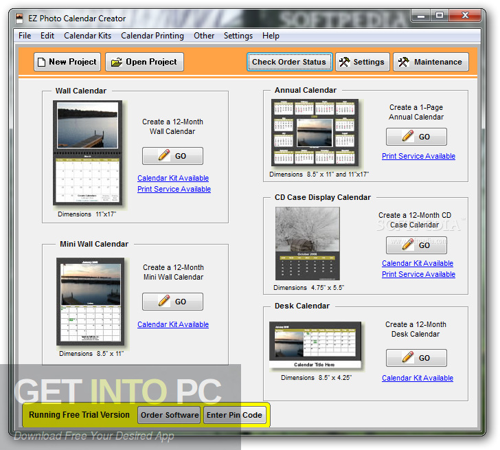 Photo Calendar Creator Plus Offline Installer Download-GetintoPC.com