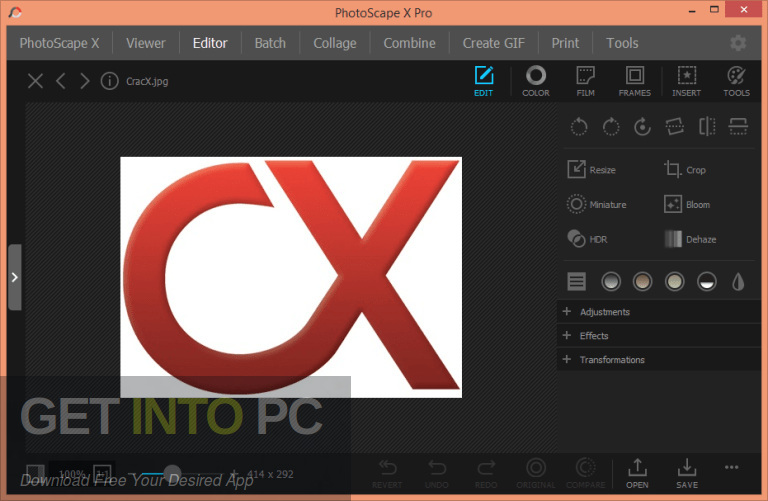 PhotoScape X Pro 2019 Offline Installer Download-GetintoPC.com
